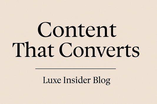 Content That Converts: Turning Your New Pricing & Positioning Into Booked Clients