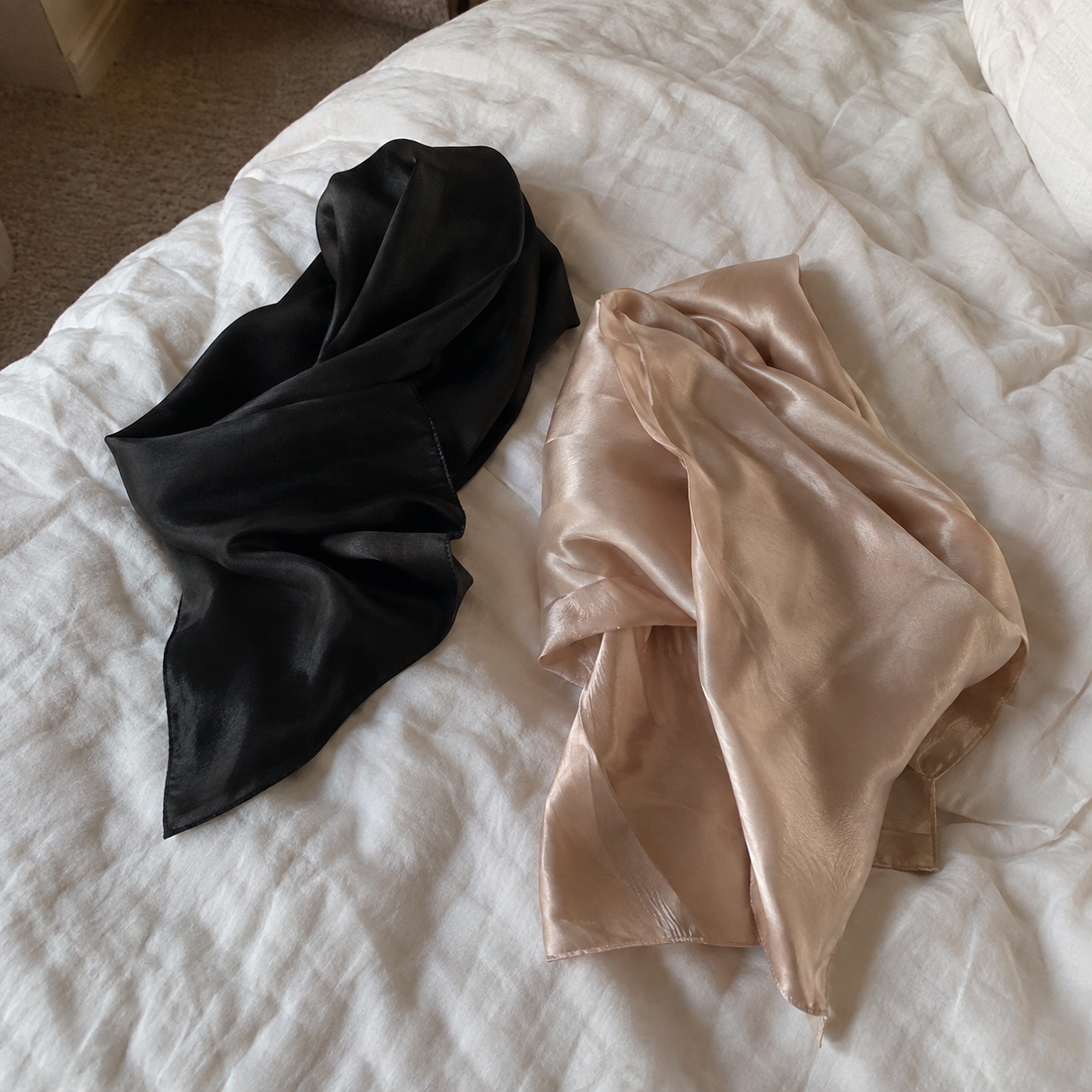 Silk vs. Satin for Hair Wrapping: What Protects Your Style Overnight?